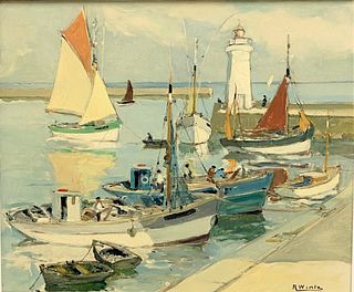 Raymond Wintz (French, 1884-1956) Oil Painting