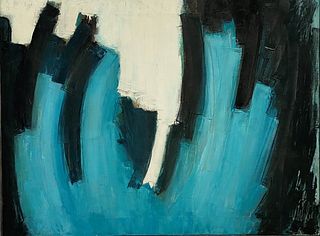 Virginia T Wylie (Am 1918-1999) Abstract Painting