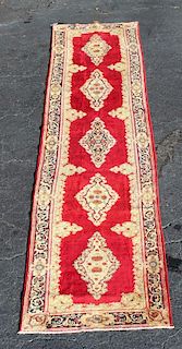 3'3 x 14'7 Persian Kerman rug