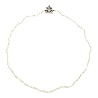Natural Pearl Necklace, GIA Certified