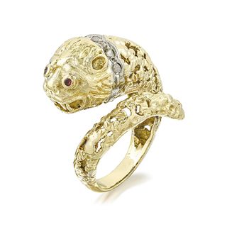 Lalaounis Snake Gold Ring