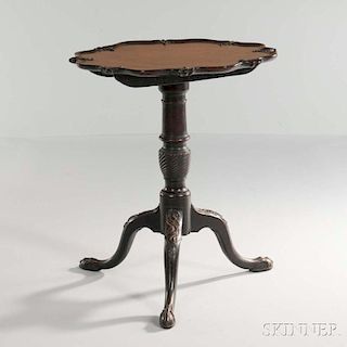 George III-style Mahogany Tilt-top Tea Table