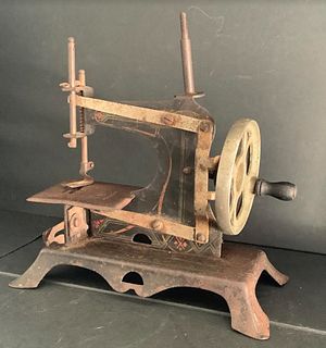PRESSED STEEL SEWING MACHINE MADE IN GERMANY