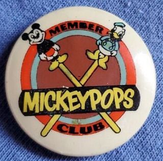Disney Mickey mouse Donald duck celluloid pin back button vintage antique 1930s