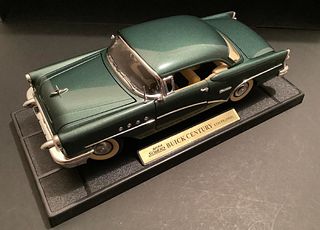 Solido  Buick Century coupe  1/18 Scale Green Vehicle 1955 Made in France