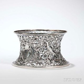 George III Irish Sterling Silver Dish Ring