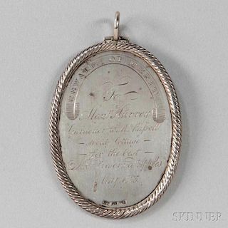 George IV Scottish Silver Horticultural Medal
