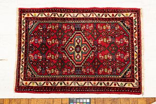 Persian Hamadan Handwoven Wool Rug, W 2' L 3'