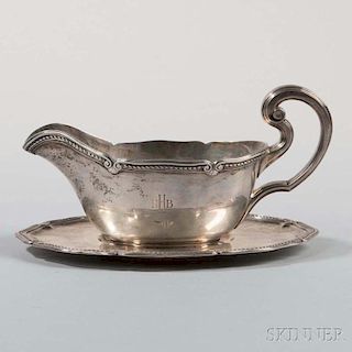 Tiffany & Co. Sterling Silver Sauceboat and Undertray