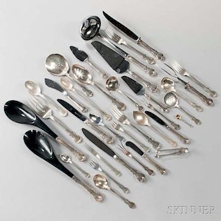 Towle "French Provincial" Pattern Sterling Silver Flatware Service