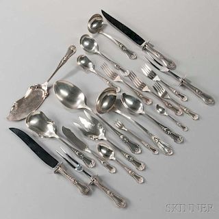 Mexican Sterling Silver Flatware Service