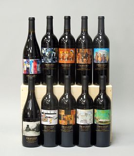(10) Bottles of Imagery Estate Winery Red Wines.