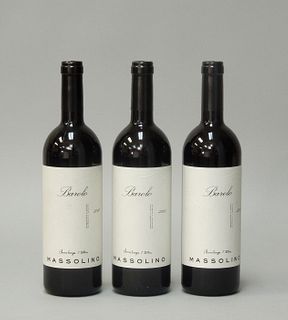 (3) Bottles of 2000 Massolini Barolo.