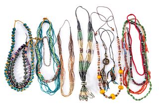 Vintage Trade Bead Necklaces