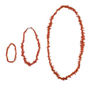Coral Beaded Jewelry