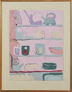 Nancy Pruett Rucker (New Orleans), "Pantry in Pink