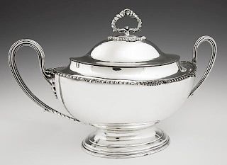 Silverplated Tureen, 19th c., by Elkington, #20710