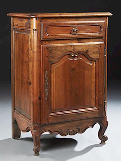 French Louis XV Style Carved Walnut Confiturier, e