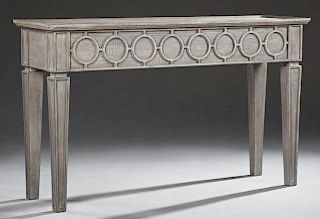 Restauration Style Polychromed Console Table, 20th