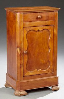 French Louis Philippe Carved Cherry Nightstand, 19