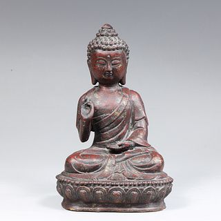 Bronze Korean Buddha Figure