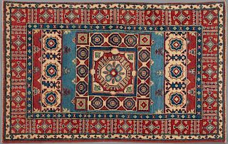 Uzbek Kazak Carpet, 3' 3 x 5'