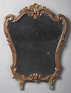 Diminutive French Louis XV Style Gilt and Gesso Mi