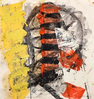 Michael Goldberg Abstract SPANNOCHIA Painting