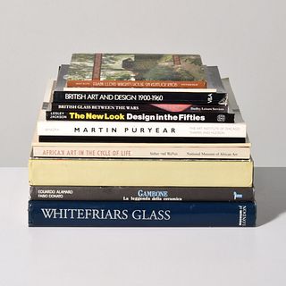 13 Reference Books;  Frank Lloyd Wright, Gambone, Edgar Negret, Martin Puryearâ€¦
