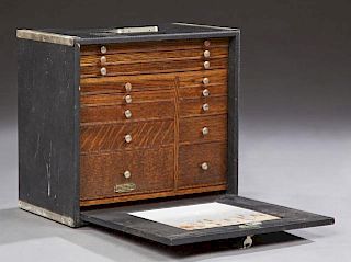 Unusual Portable Dental Cabinet, early 20th c., la