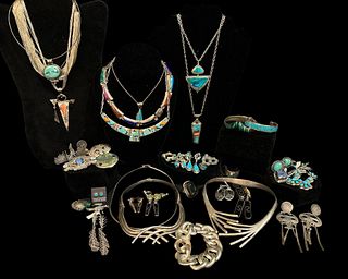 Collection Mexican & Southwestern Sterling Silver Jewelry