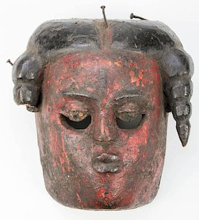Antique Mexican Mask