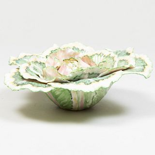 Lady  Anne Gordon Porcelain Model of Cabbage