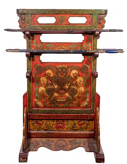 Japanese Sword Stand and Chinese Sword Assortment