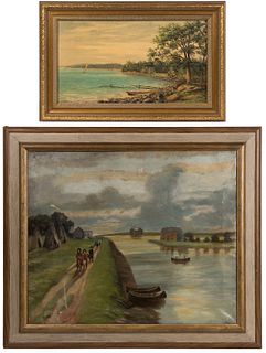 John Porter Wale (British, 1860-1920) Oil on Canvas