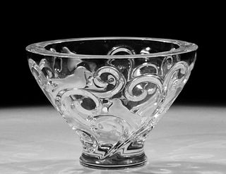 Lalique Crystal 'Verone' Centerpiece Bowl
