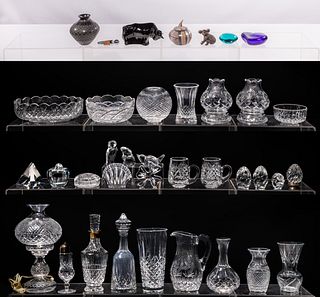 Waterford and Baccarat Crystal Assortment