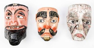 3 Mexican Masks