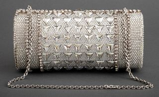 Judith Lieber Couture Pave Evening Clutch, 1990s