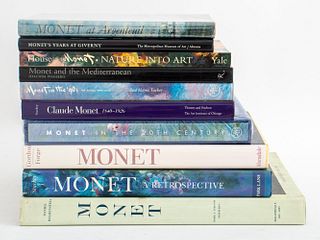 Claude Monet Impressionism Reference Books, 10
