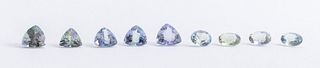 3.70 Cttw. Collection Of Mixed-Cut Loose Tanzanite