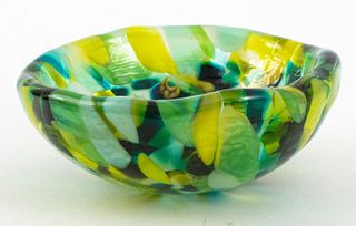 Caleb Siemon Studio Glass "Confetti" Bowl