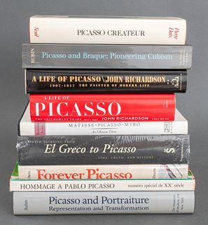 Pablo Picasso Art Reference Books, 9