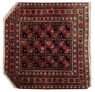 Persian Yalameh Rug, 2' x 2'