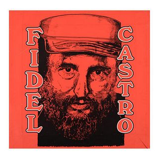 Steve Kaufman (1960-2010) "Fidel Castro" Limited Edition Hand Pulled Silkscreen on Canvas, TP Numbered 20/100 and Hand Signed Inverso with Letter of A