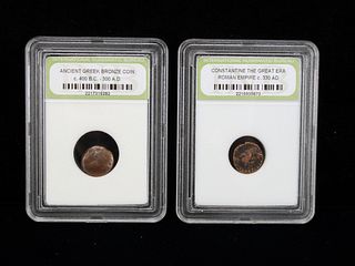 GREEK AND ROMAN EMPIRE COINS