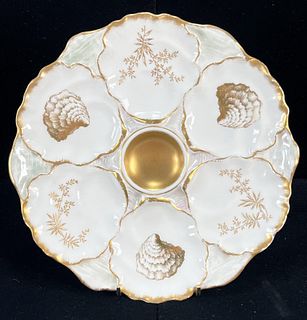 LIMOGES OYSTER PLATE
