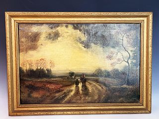 SIGNED DATED LANDSCAPE KATHRYN A. FISHER  PAINTING