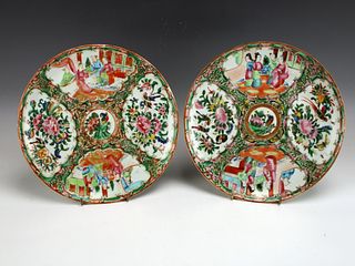 FAMILLE ROSE PLATES