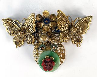 CHINESE BUTTERFLY HAIR ORNAMENT
